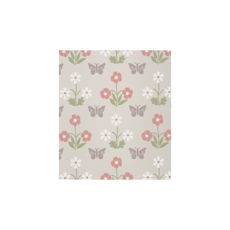 Papier peint Burges Butterfly LITTLE GREENE Papier peint Burges Butterfly LITTLE GREENE