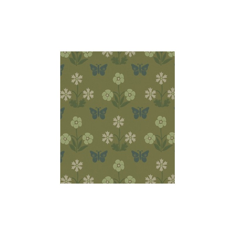 Papier peint Burges Butterfly LITTLE GREENE