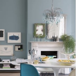 Paint Oval Room Blue 85 FARROW & BALL