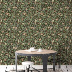 Papier peint Bird & Pomegranate MORRIS&CO