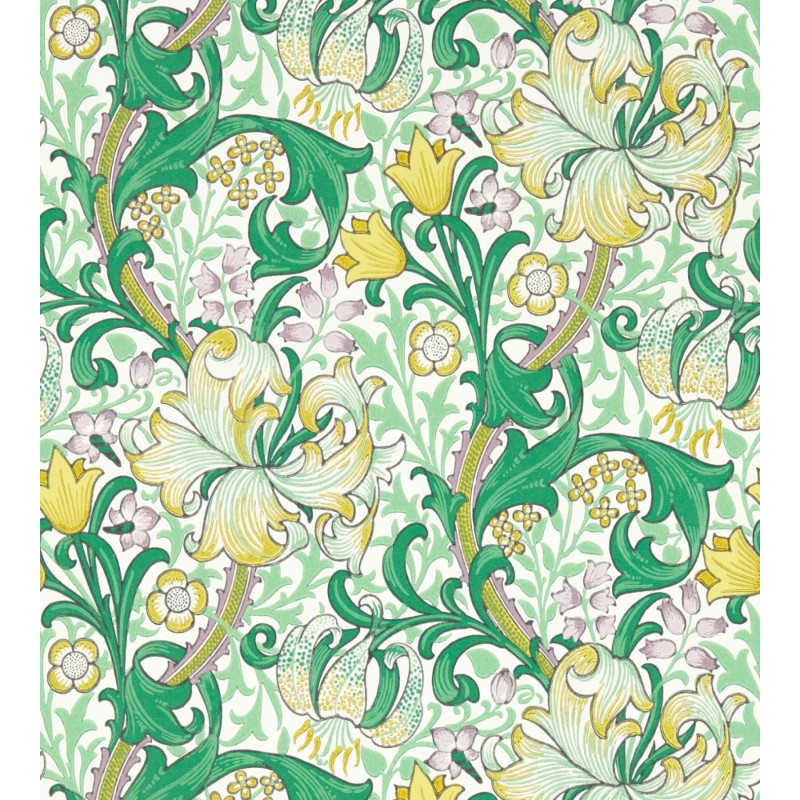 Papier peint Golden Lily MORRIS&CO Papier peint Golden Lily MORRIS&CO