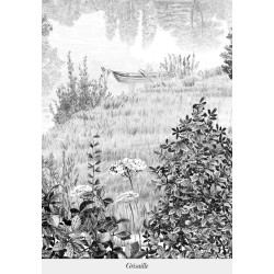 Wallpaper Campagne custom made ISIDORE LEROY