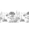 Papier peint Succulentes sur mesure ISIDORE LEROY