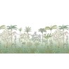 Wallpaper Jardin des Oiseaux custom made ISIDORE LEROY