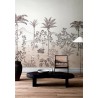 Wallpaper Jardin des Oiseaux custom made ISIDORE LEROY