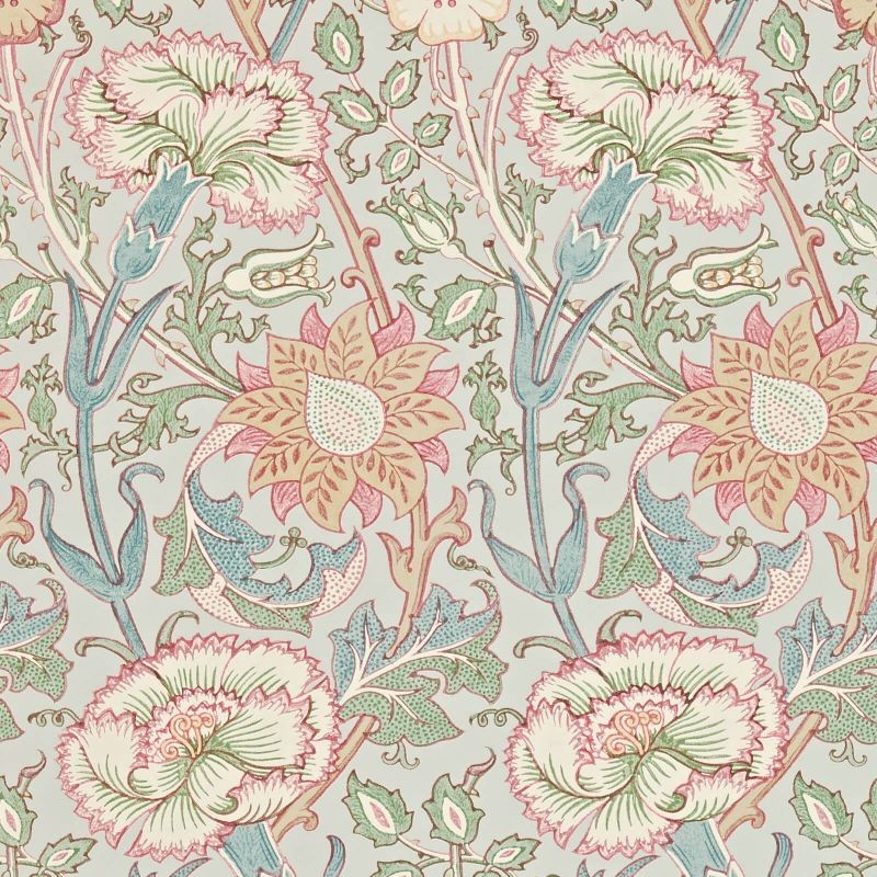 Papier peint Pink & Rose MORRIS&CO Papier peint Pink & Rose MORRIS&CO