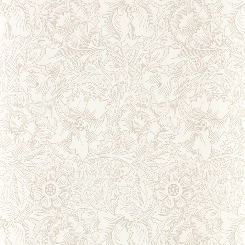Papier peint Pure Poppy MORRIS&CO Papier peint Pure Poppy MORRIS&CO