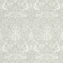 Wallpaper Pure Dove & Rose MORRIS&CO