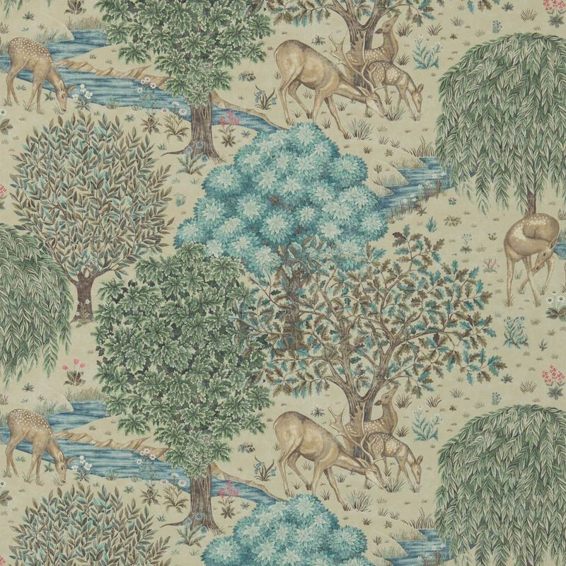 Wallpaper The Brook MORRIS&CO Wallpaper The Brook MORRIS&CO