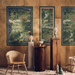 Papier peint Owl & Willow MORRIS&CO