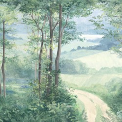 Papier Peint L'Orée Du Bois LES DOMINOTIERS
