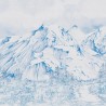 Papier Peint La Vallée Des Bleuets, Vinyle LES DOMINOTIERS