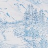 Papier Peint La Vallée Des Bleuets LES DOMINOTIERS