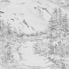 Wallpaper La Vallée Des Bleuets LES DOMINOTIERS
