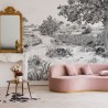 Wallpaper Le Marais Des Aigrettes, Vinyle LES DOMINOTIERS