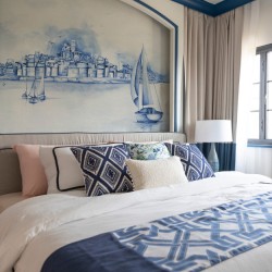 Wallpaper Massilia, Vinyle LES DOMINOTIERS