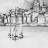 Wallpaper Massilia, Vinyle LES DOMINOTIERS