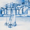 Wallpaper Massilia, Vinyle LES DOMINOTIERS