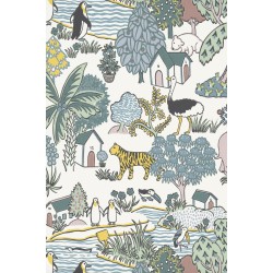 Wallpaper Animal Kingdom LITTLE GREENE