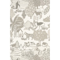 Wallpaper Animal Kingdom LITTLE GREENE