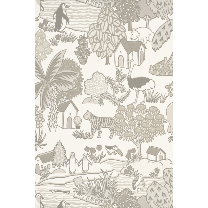 Wallpaper Animal Kingdom LITTLE GREENE Wallpaper Animal Kingdom LITTLE GREENE