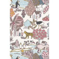 Wallpaper Animal Kingdom LITTLE GREENE