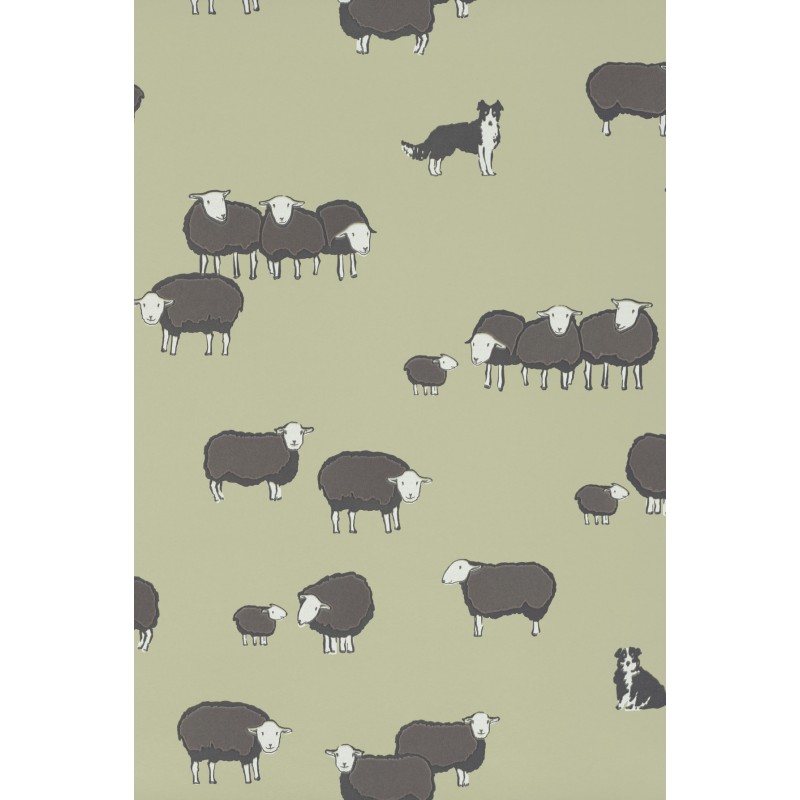 Papier Peint Nip & Lassie LITTLE GREENE Papier Peint Nip & Lassie LITTLE GREENE