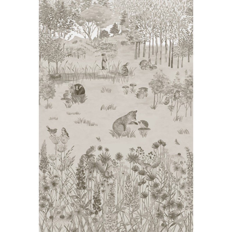 Wallpaper Potter'S Woodland LITTLE GREENE Wallpaper Potter'S Woodland LITTLE GREENE