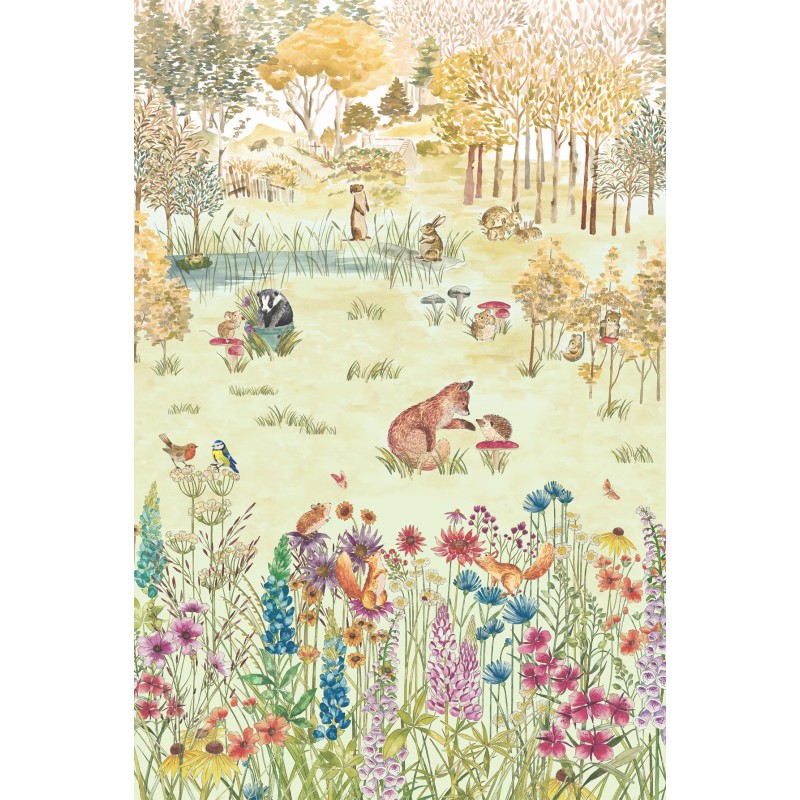 Wallpaper Potter'S Woodland LITTLE GREENE Wallpaper Potter'S Woodland LITTLE GREENE