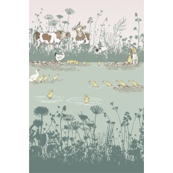 Papier Peint Riverside Capers LITTLE GREENE