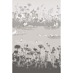 Wallpaper Riverside Capers LITTLE GREENE