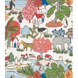 Wallpaper Animal Kingdom LITTLE GREENE