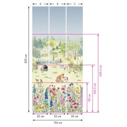 Papier Peint Potter'S Woodland LITTLE GREENE