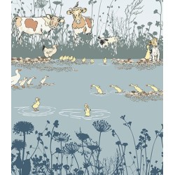 Wallpaper Riverside Capers LITTLE GREENE