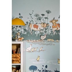 Wallpaper Riverside Capers LITTLE GREENE
